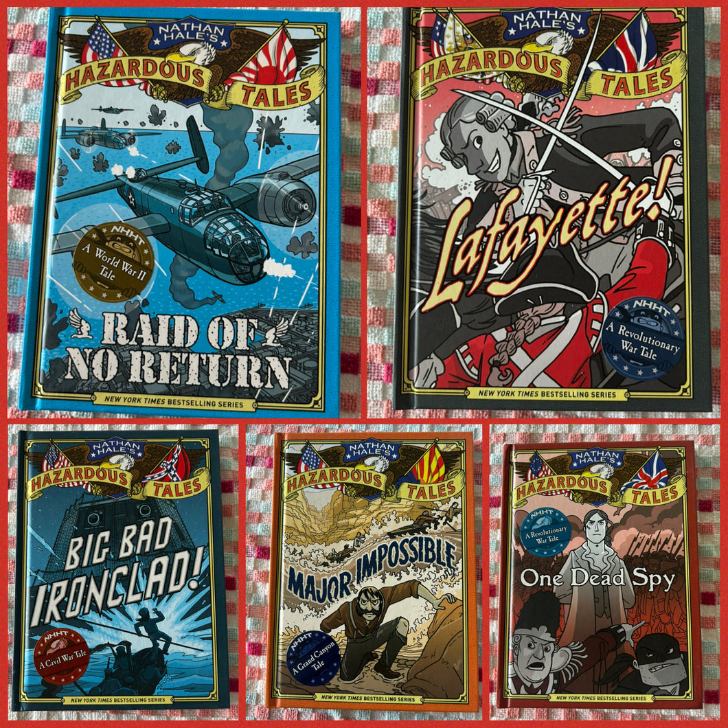 5PC Nathan Hale Hazardous Tales