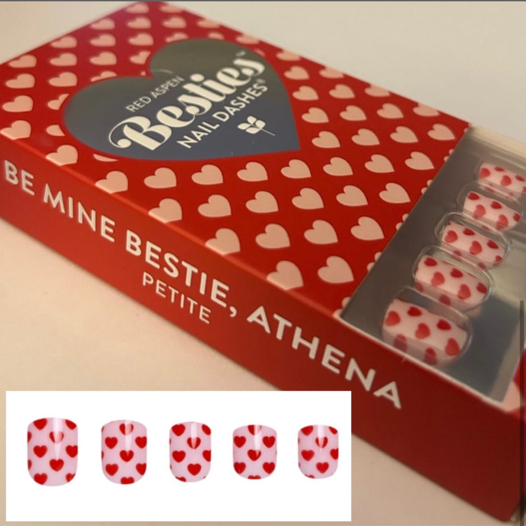 NEW Red Aspen Petite Nails - Be Mine Bestie