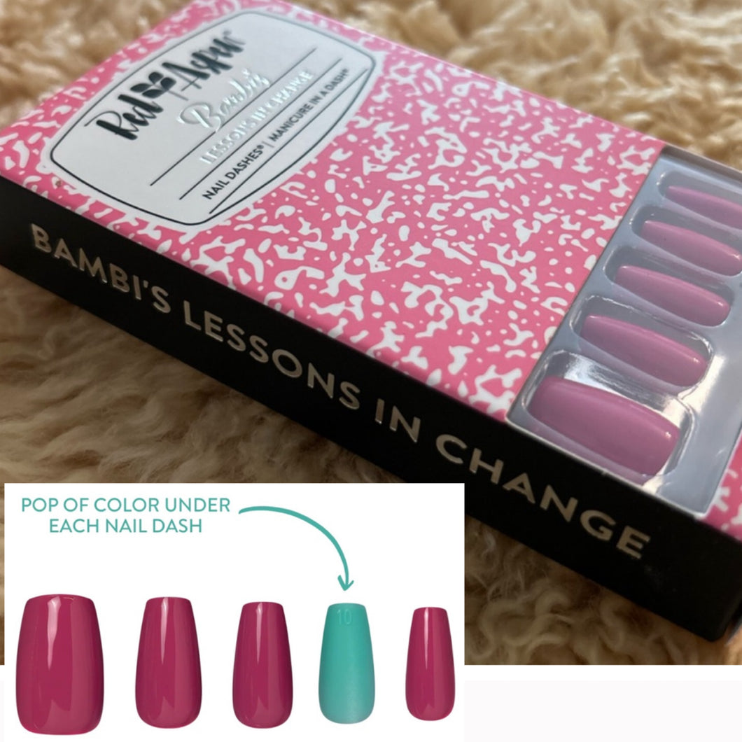 NEW Red Aspen nails Bambis Lessons in Change