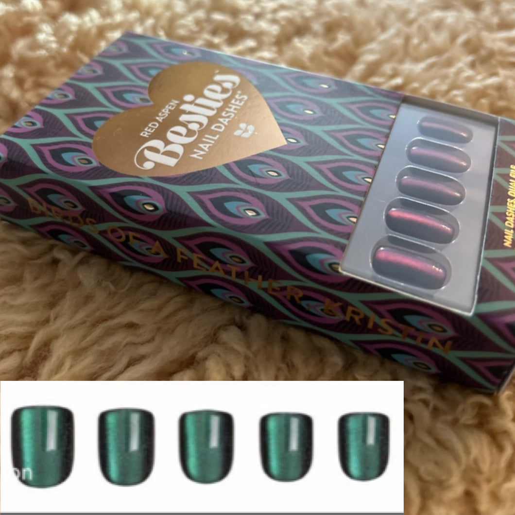 NEW Red Aspen nails Birds of a Feather, Kend