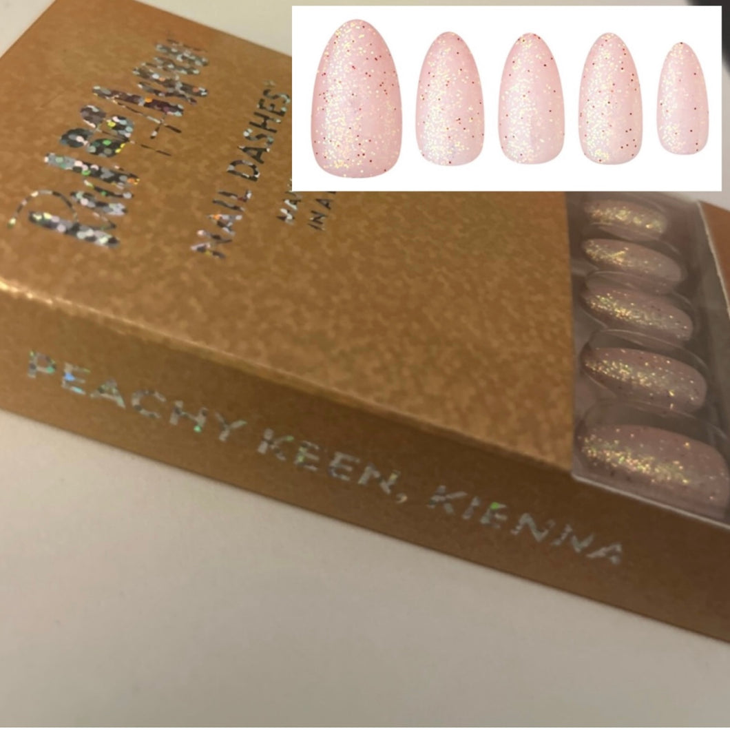 NEW Red Aspen nails Peachy Keen Kienna