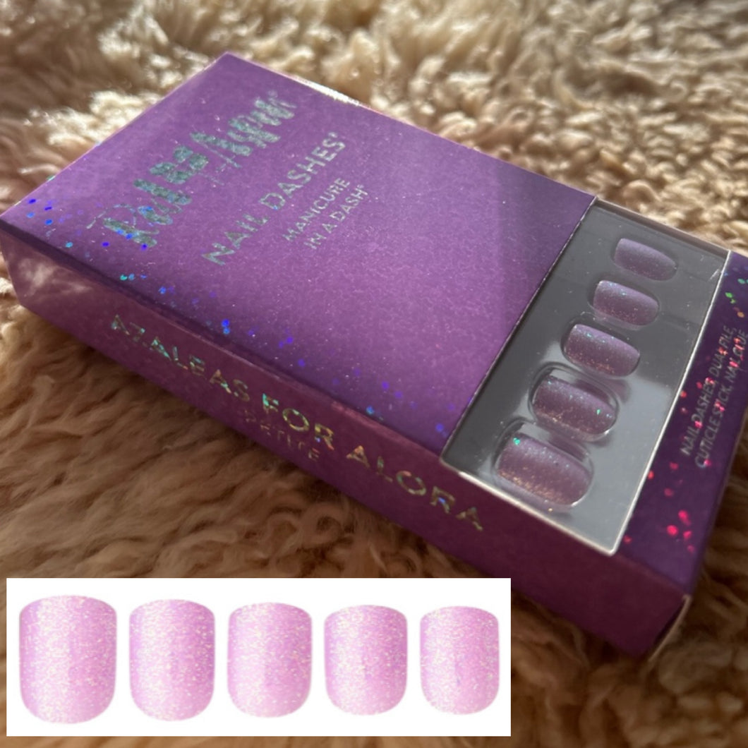 NEW Red Aspen nails Azaleas for Alora
