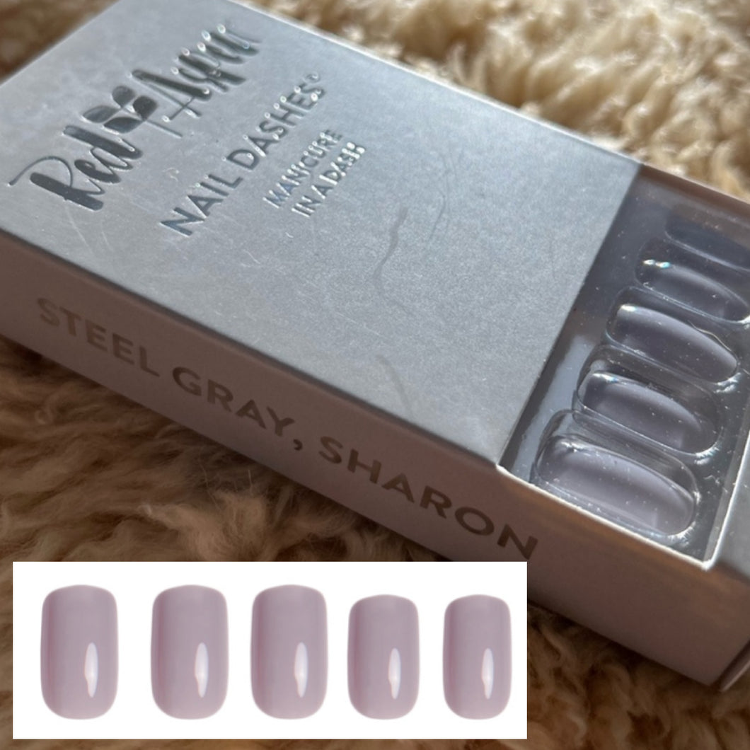NEW Red Aspen nails Steel Gray, Sharon