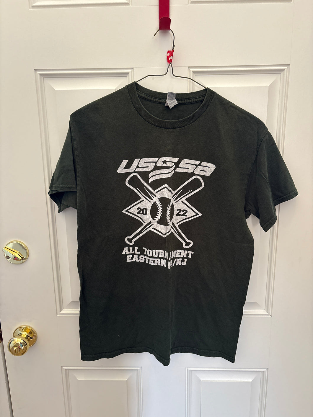 Forrest green USSSA Softball tournament shir - size Kids 14