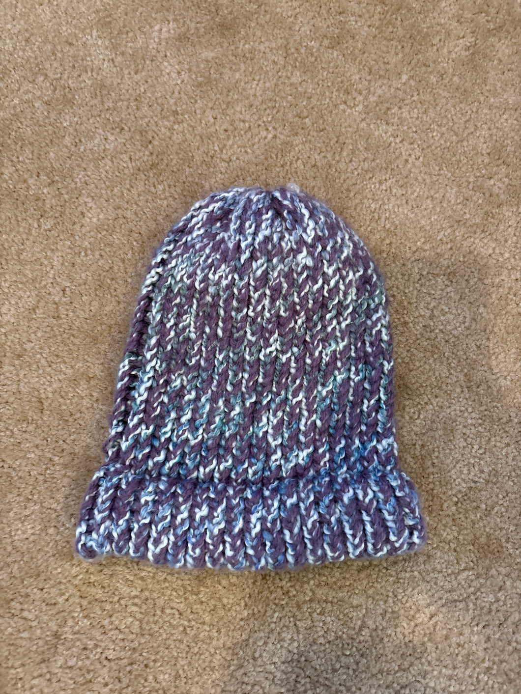 BRAND NEW purple/white/ green soft hat