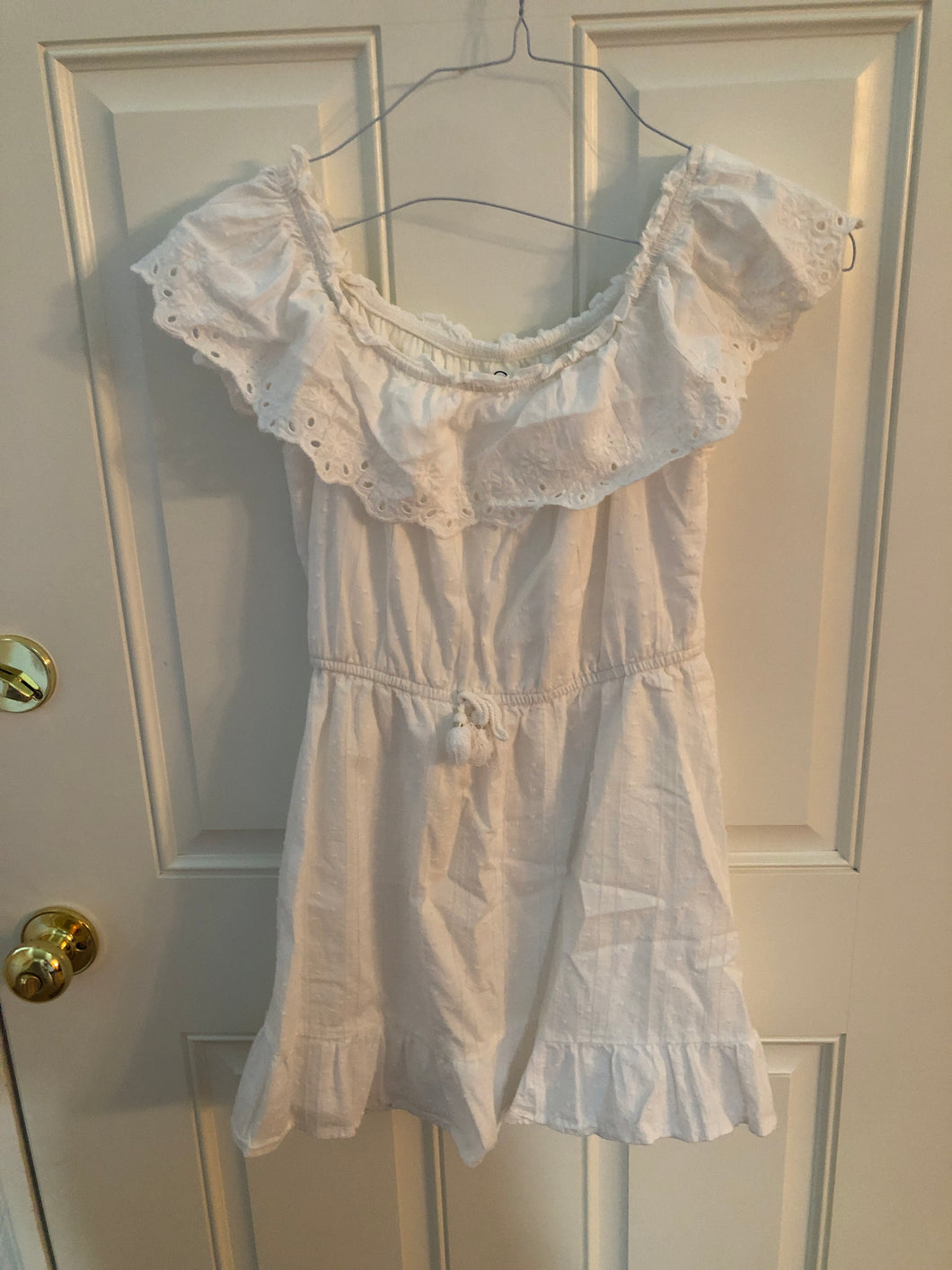 Art Class white eyelet dress - size Kids 10