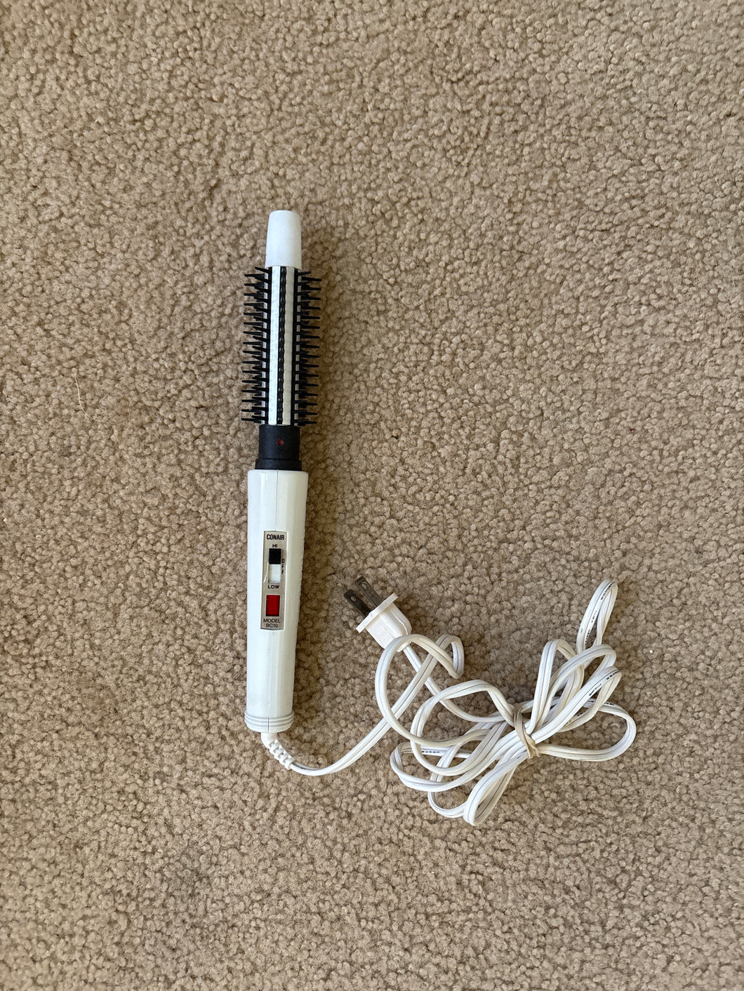 Electric curling brush