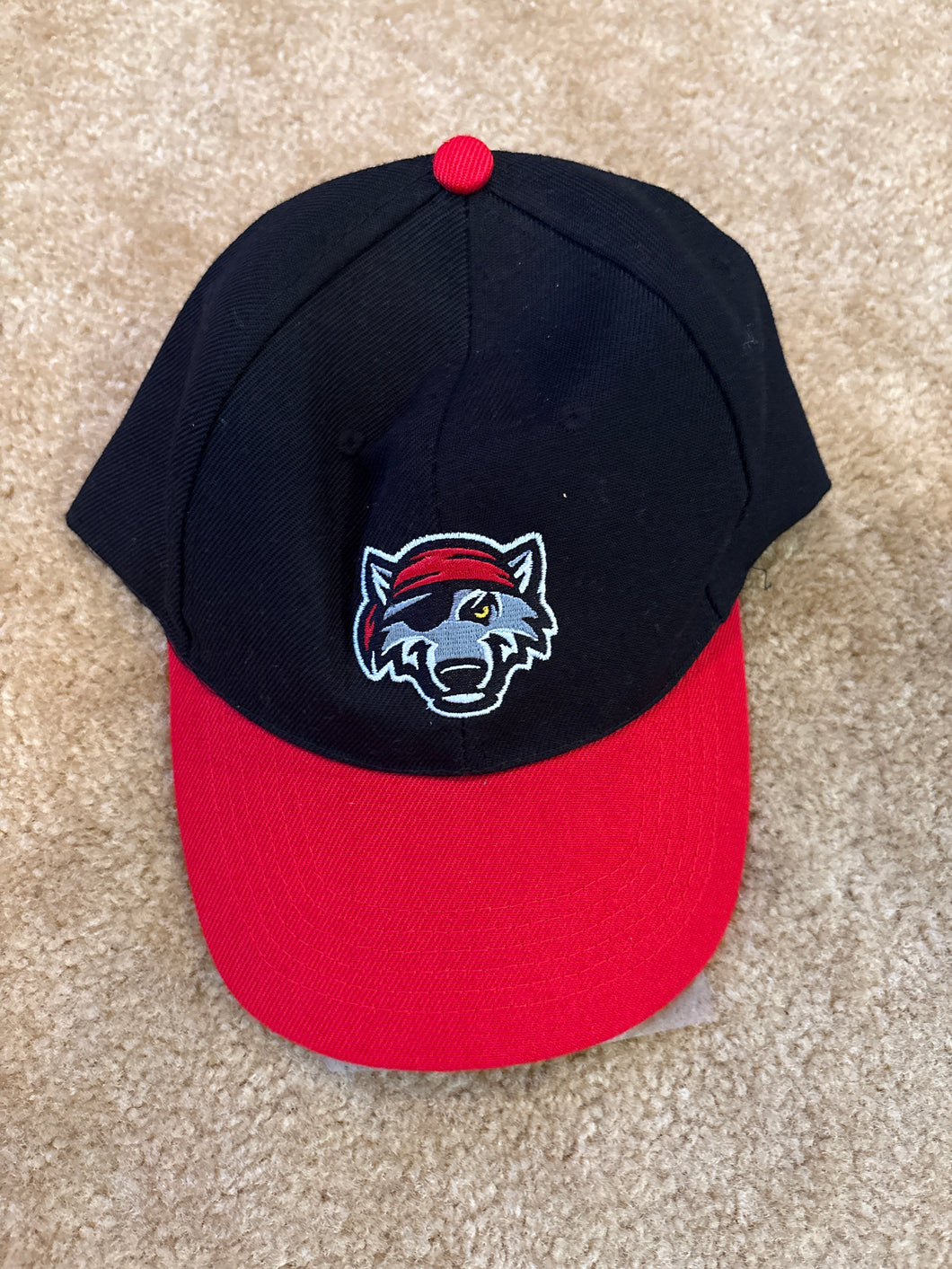 Black/red Sea Wolves Baseball hat