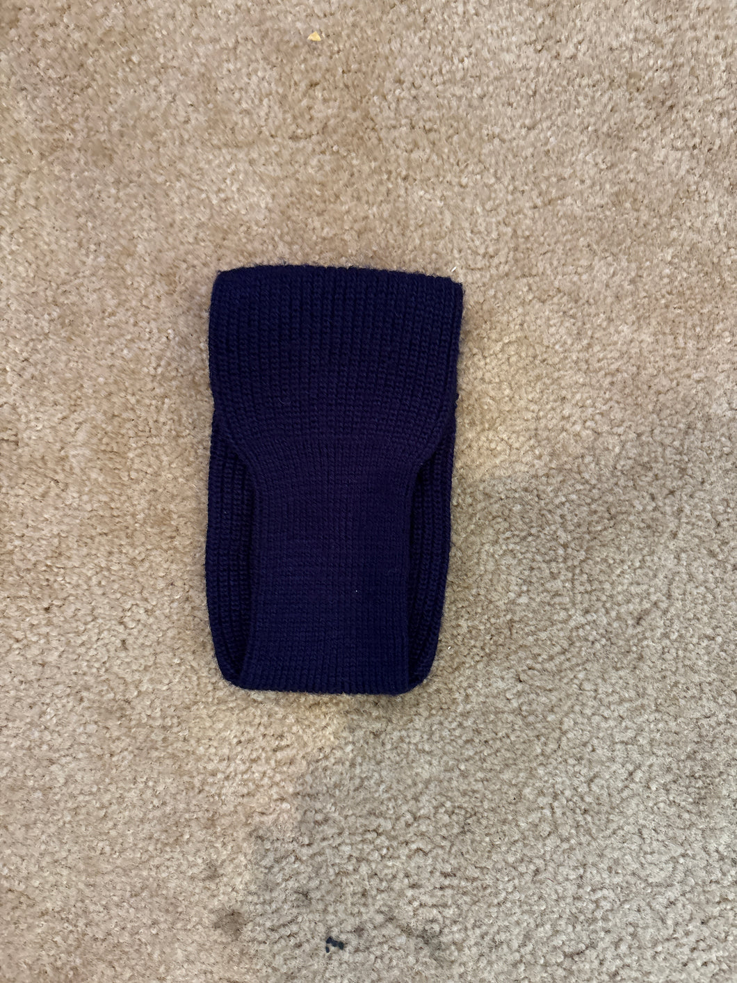 Black knit headband
