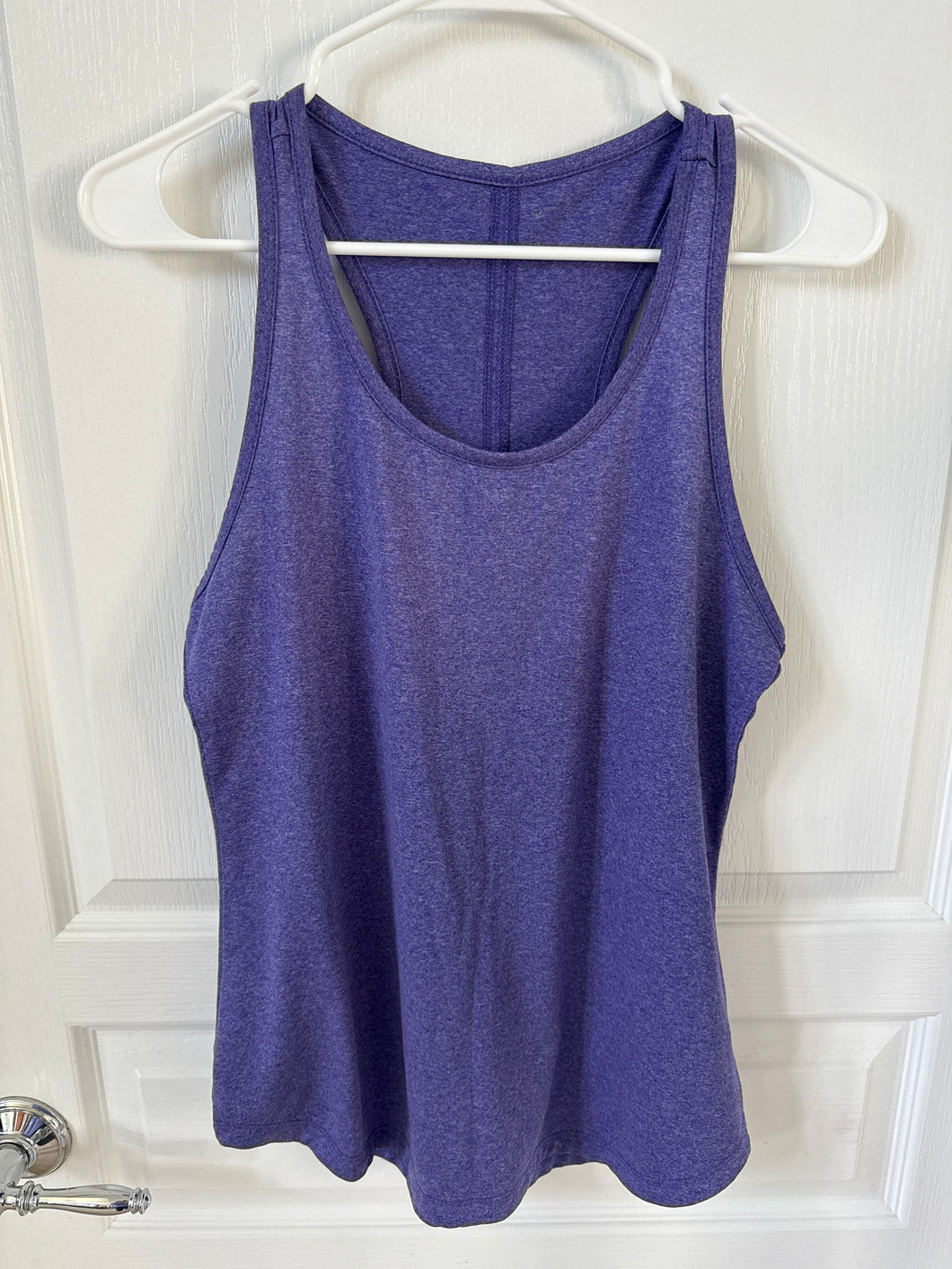 Athletic razerback tank Purple - size Women L (12)