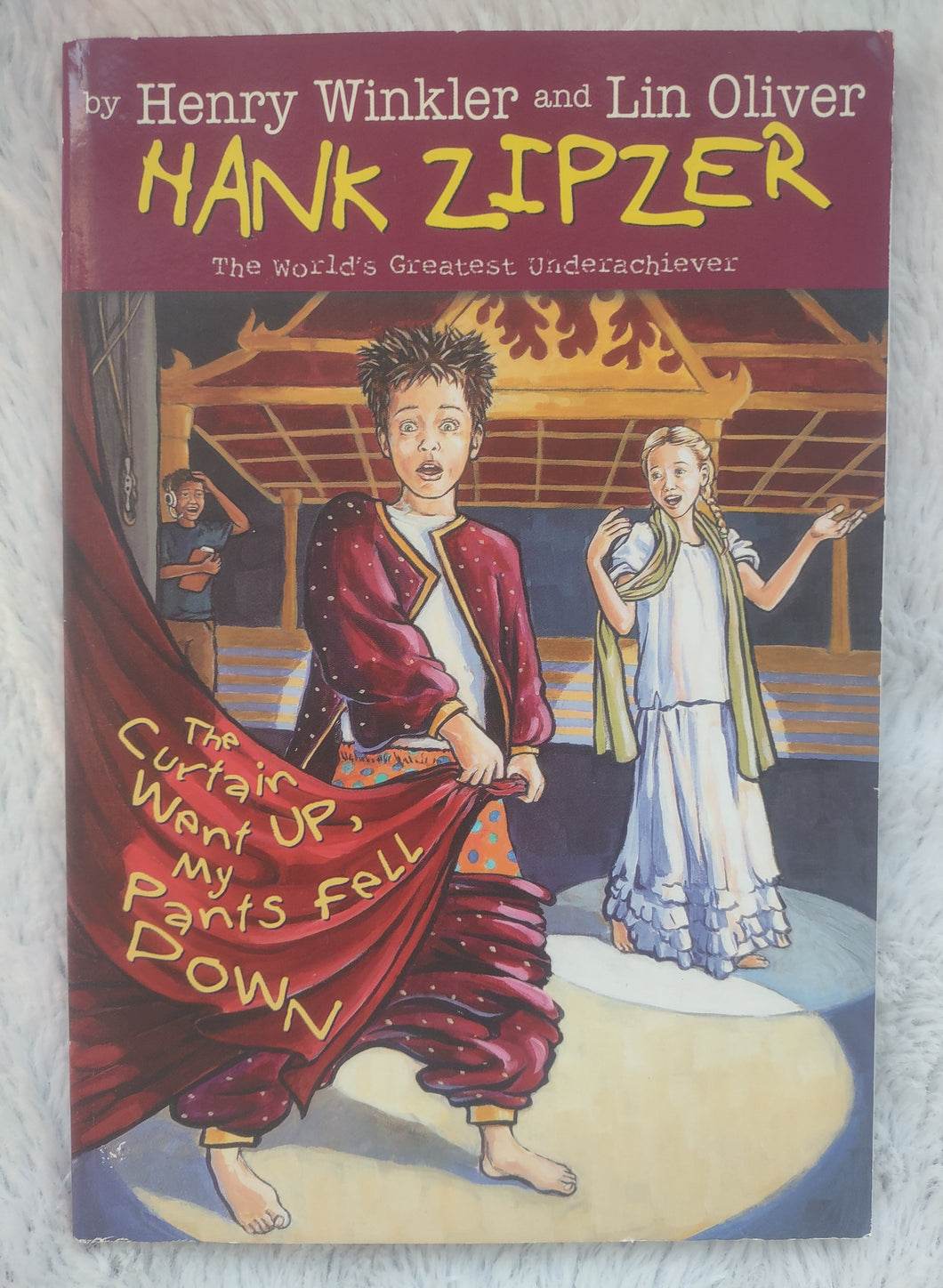 Hank Zipzer book #11 The Curtain went up and