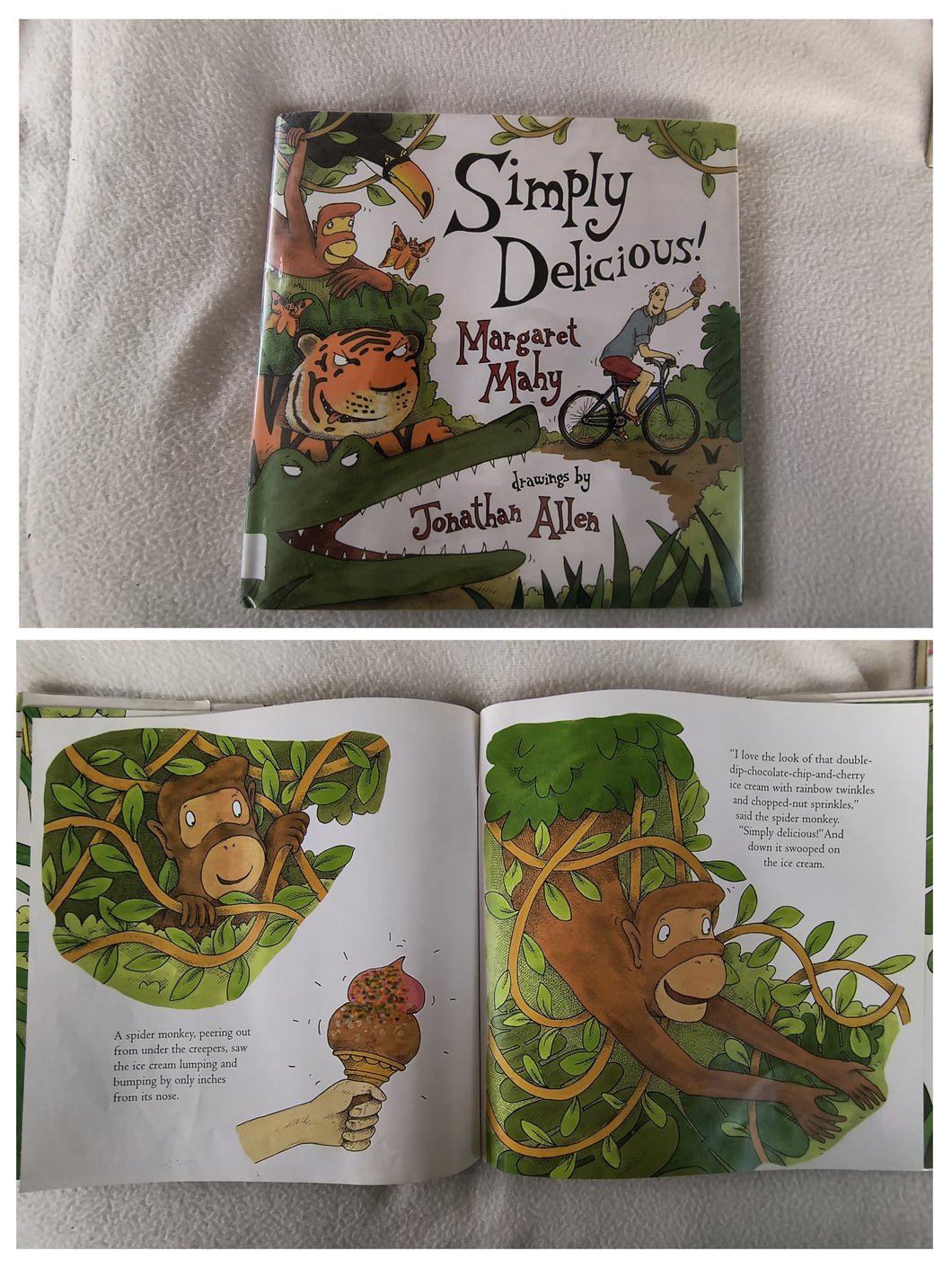 Simply Delicious! Hardcover book