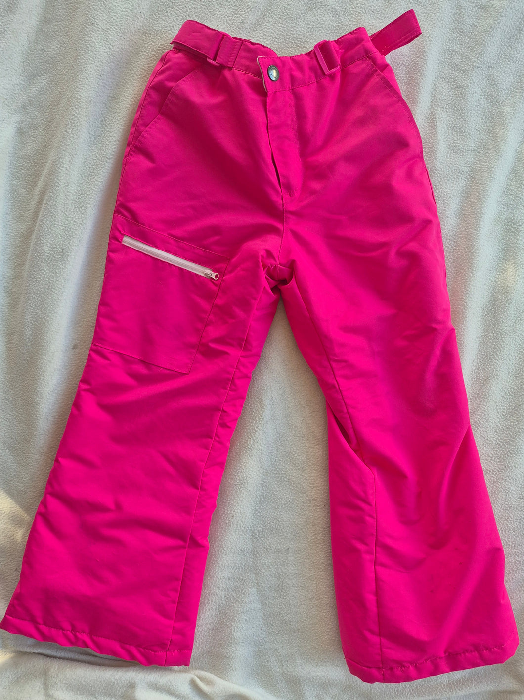Faded Glory Winter Coat Pink, full zip - size Kids 7