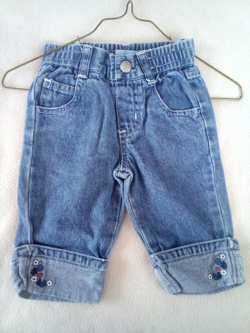 koala kids jeans elastic waist - size 3-6 Months