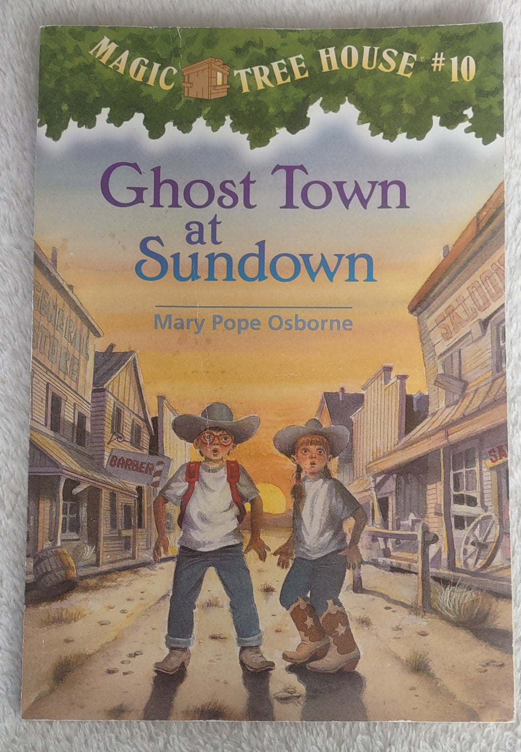 Magic Tree House #10 Ghost Town at Sundown