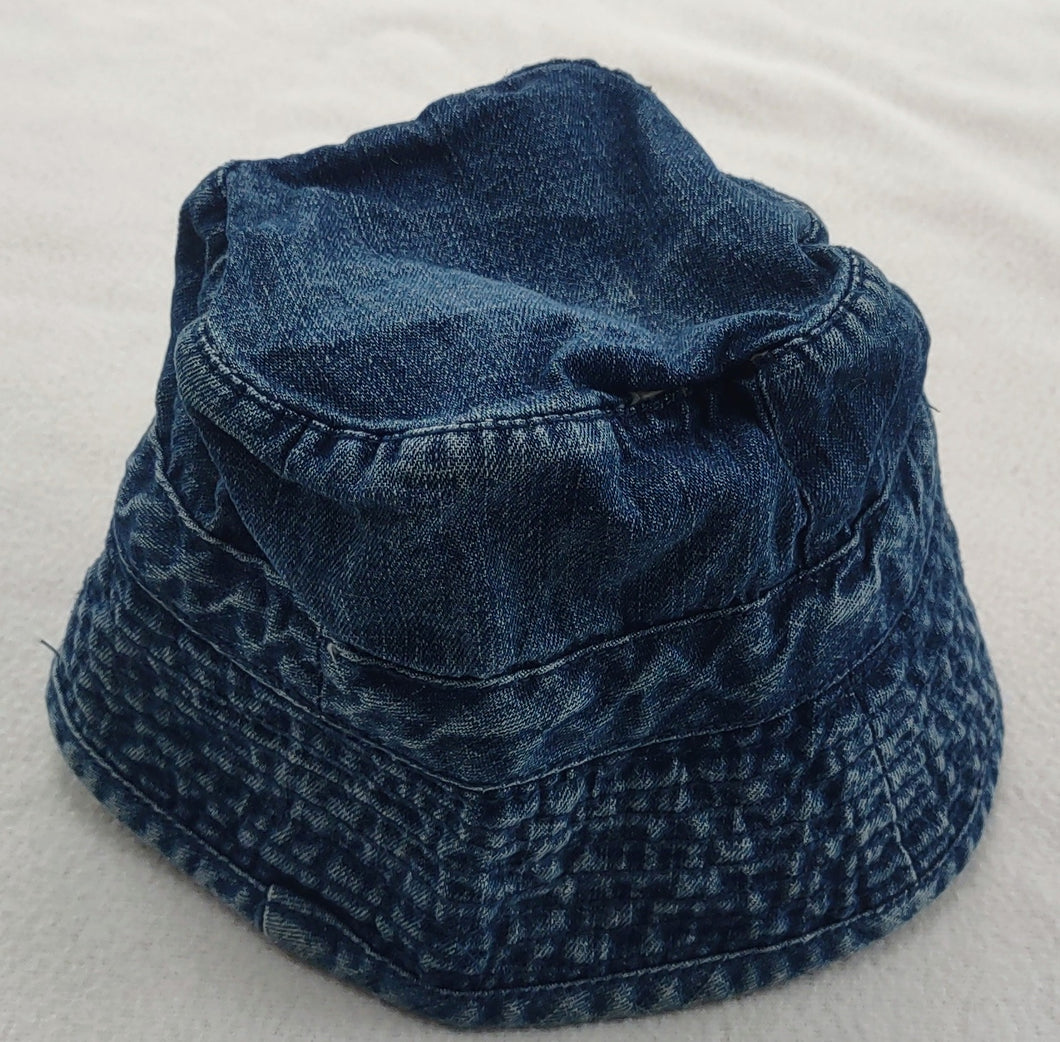 Unknown dark denim bucket hat - size 18-24 Months