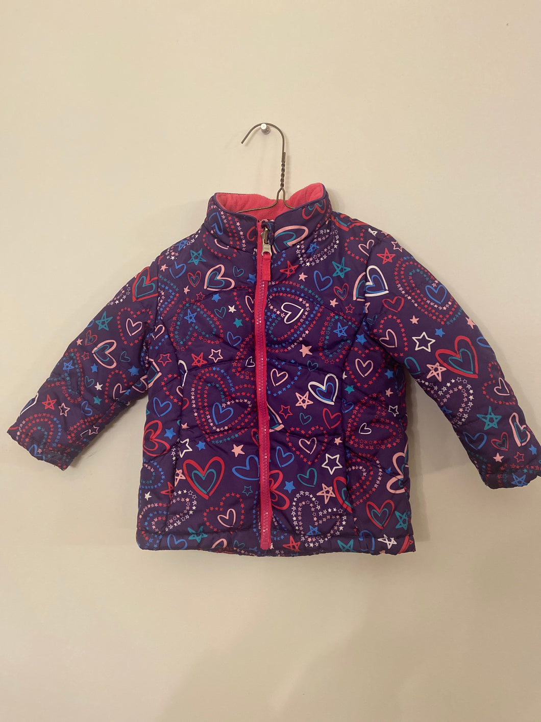Healthtex winter coat Jacket full zip puffer - size 24 Months