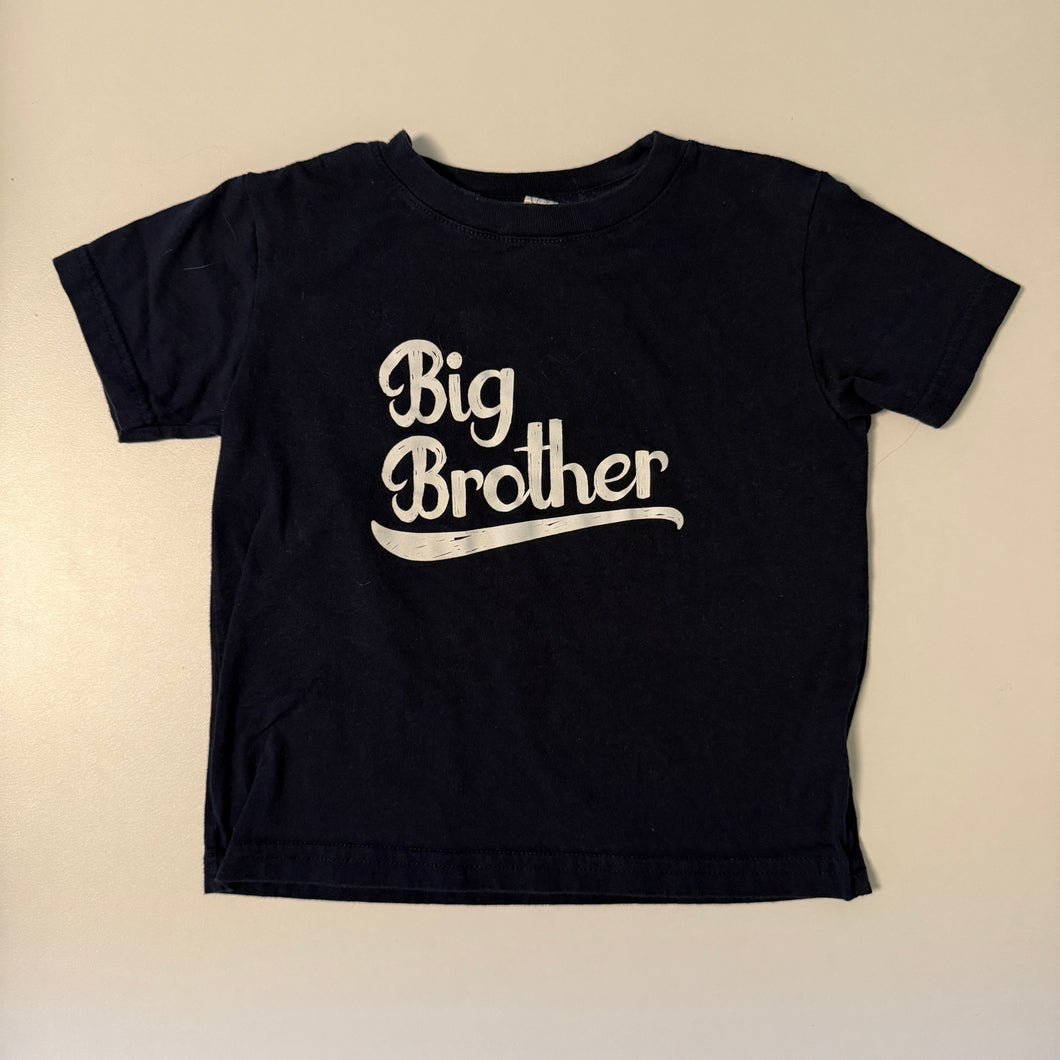 Big Brother T Shirt Navy blue - size 3T