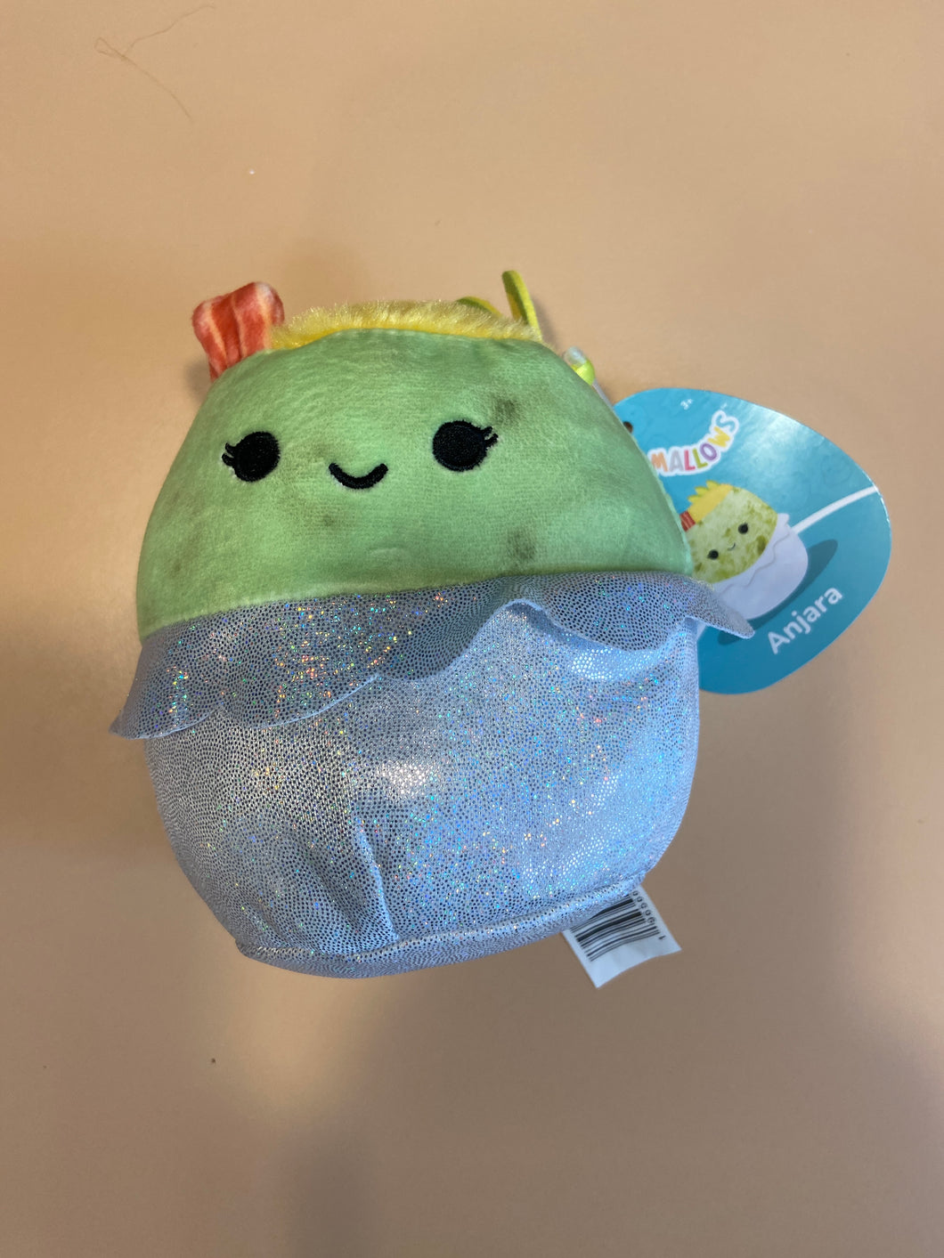 Squishmallows Anjara Avocado with spots 6 in