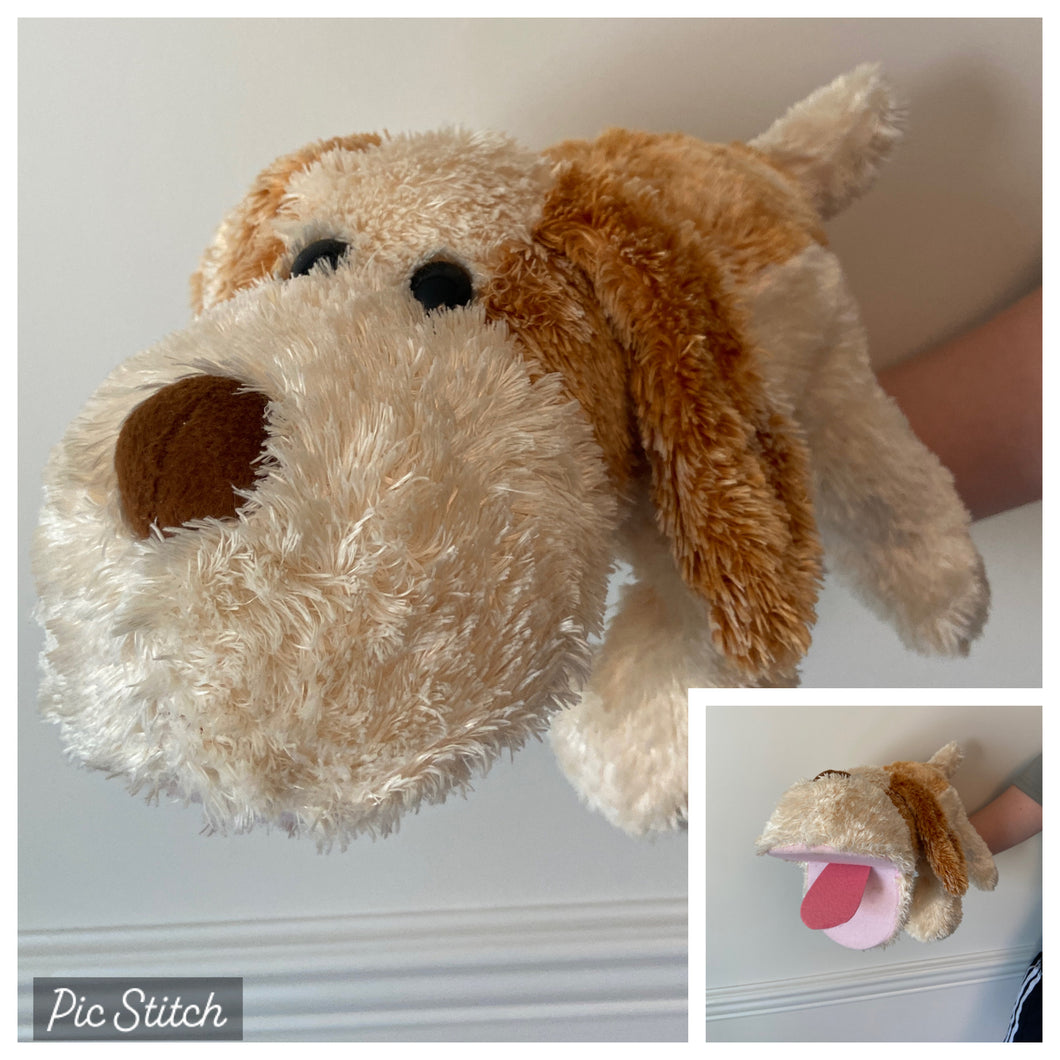 Aurora Hand Puppet Puppy Dog animal