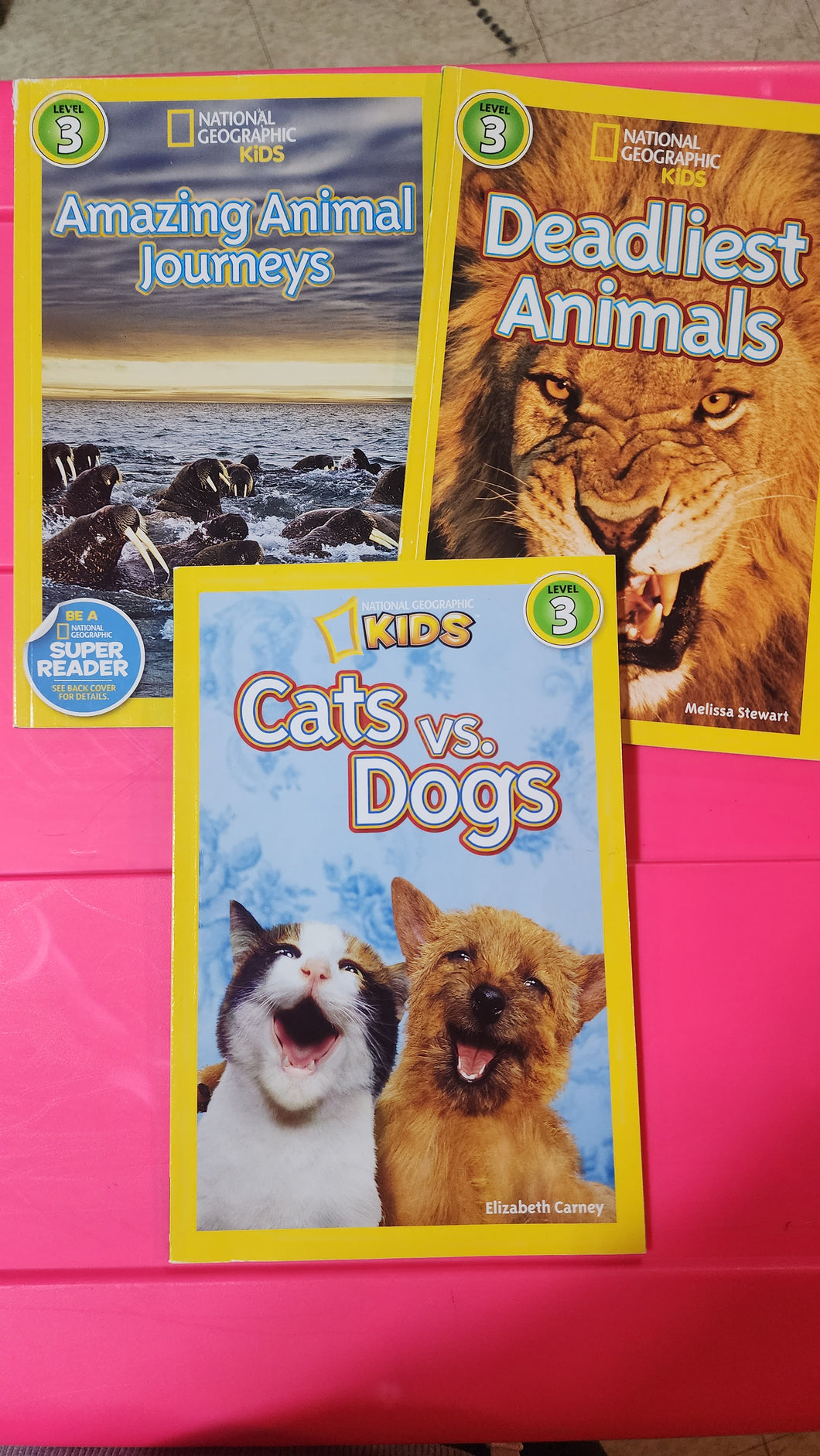 Level 3 reader National geographic book