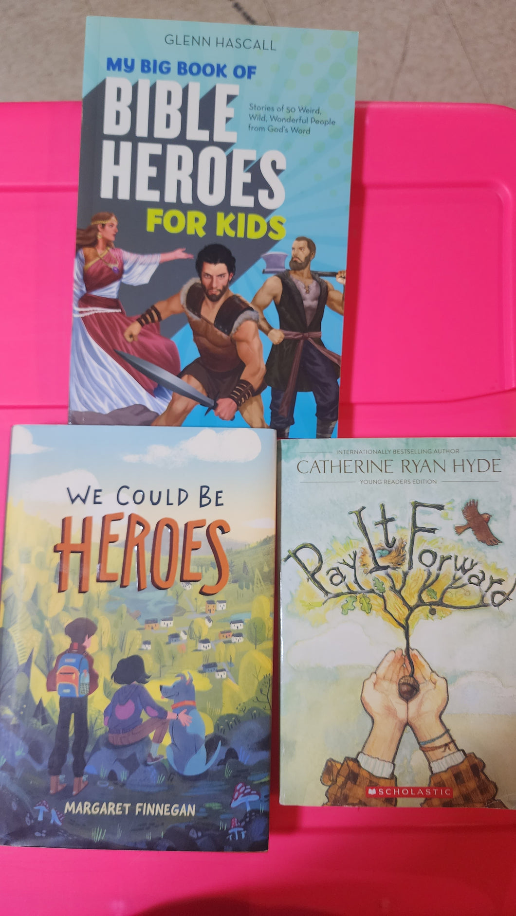 3 inspiring books Age 8-12