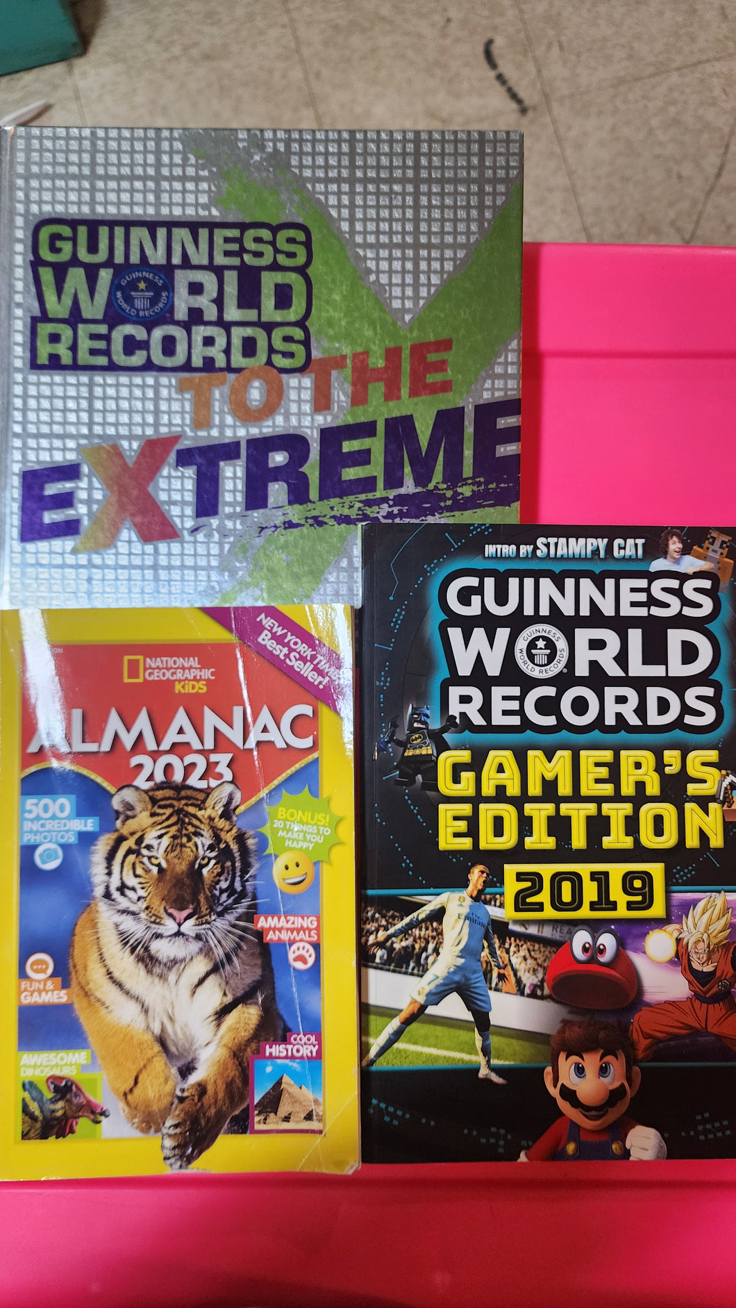 Guinness world record Books and 2023 almanac