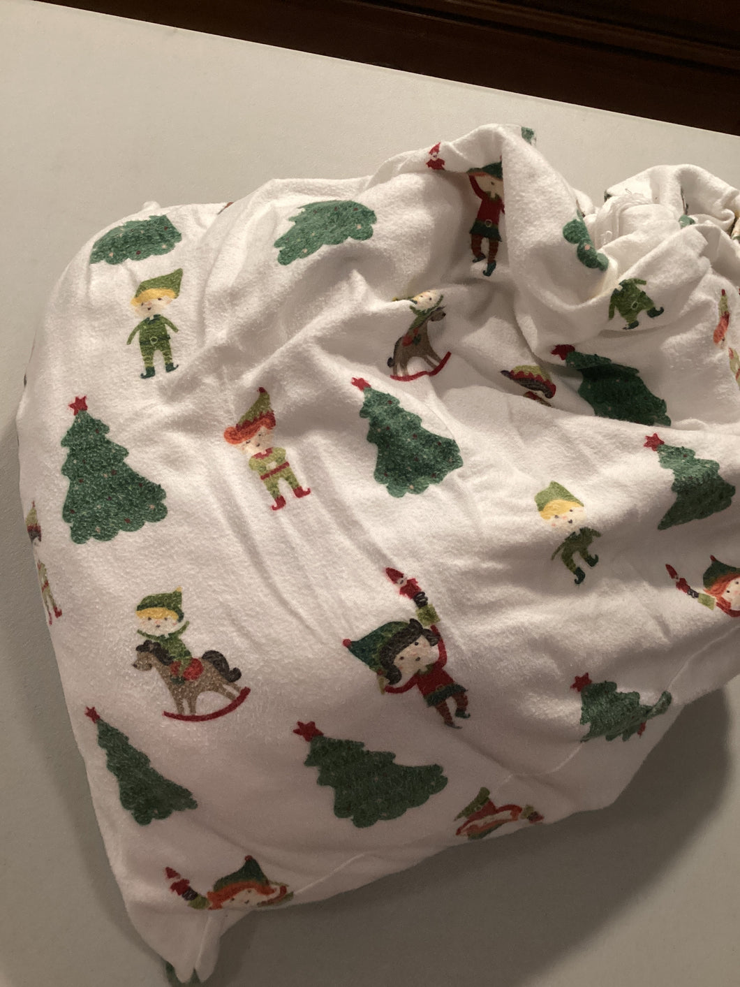 Christmas flannel sheets - size Full