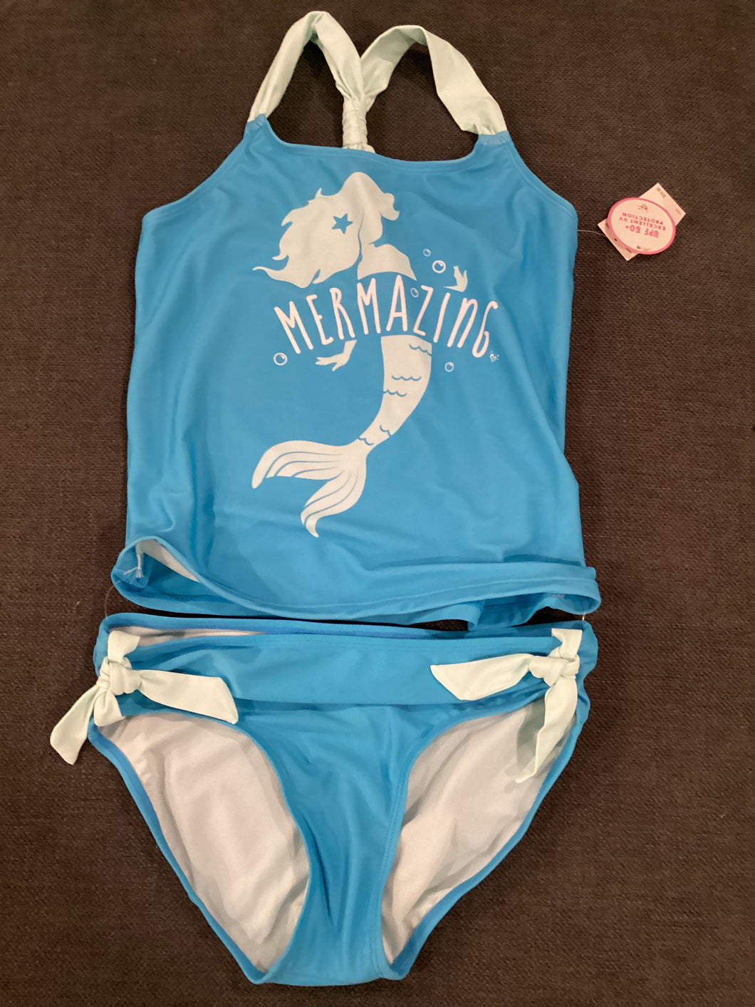 NWT justice mermaid Tankini - size Kids 14
