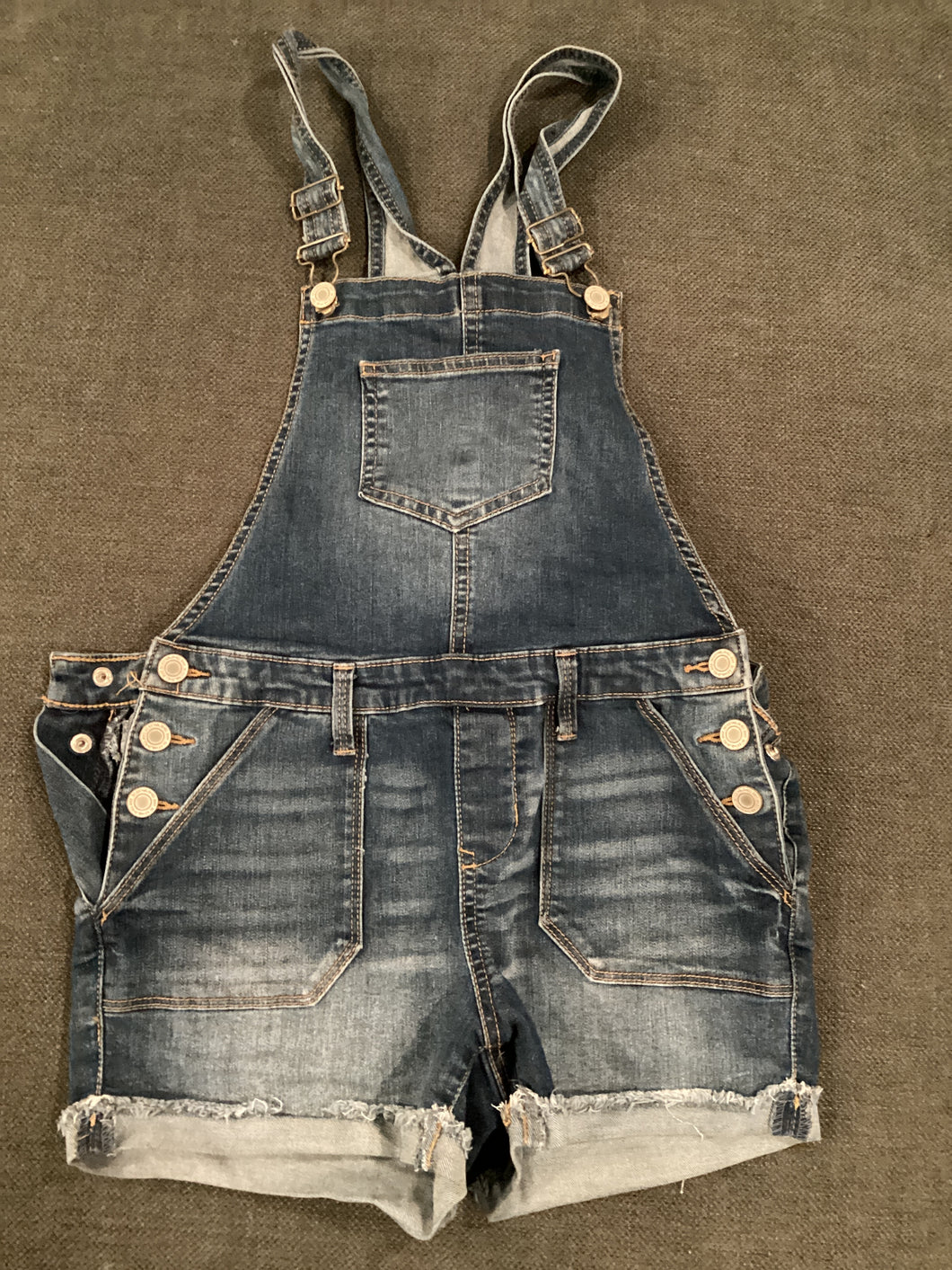 So denim overalls - size Kids 14