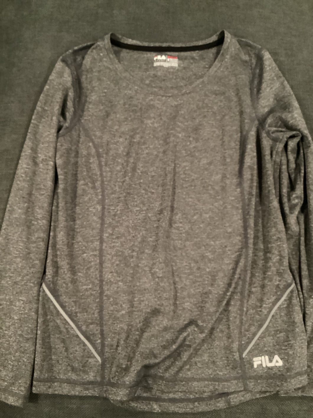 Fila gray shirt - size Junior Girls M (7-9)