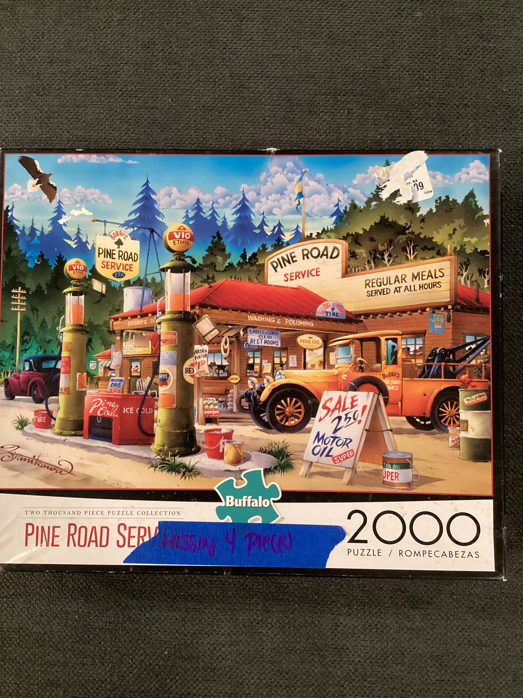 2000 piece gas station Puzzle