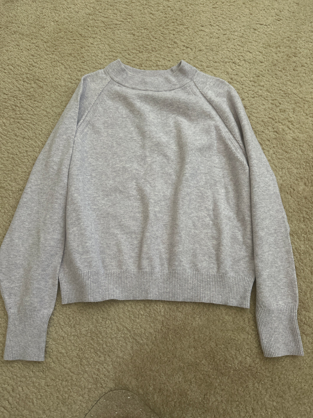 Purple sweater - size Junior Girls S (3-5)