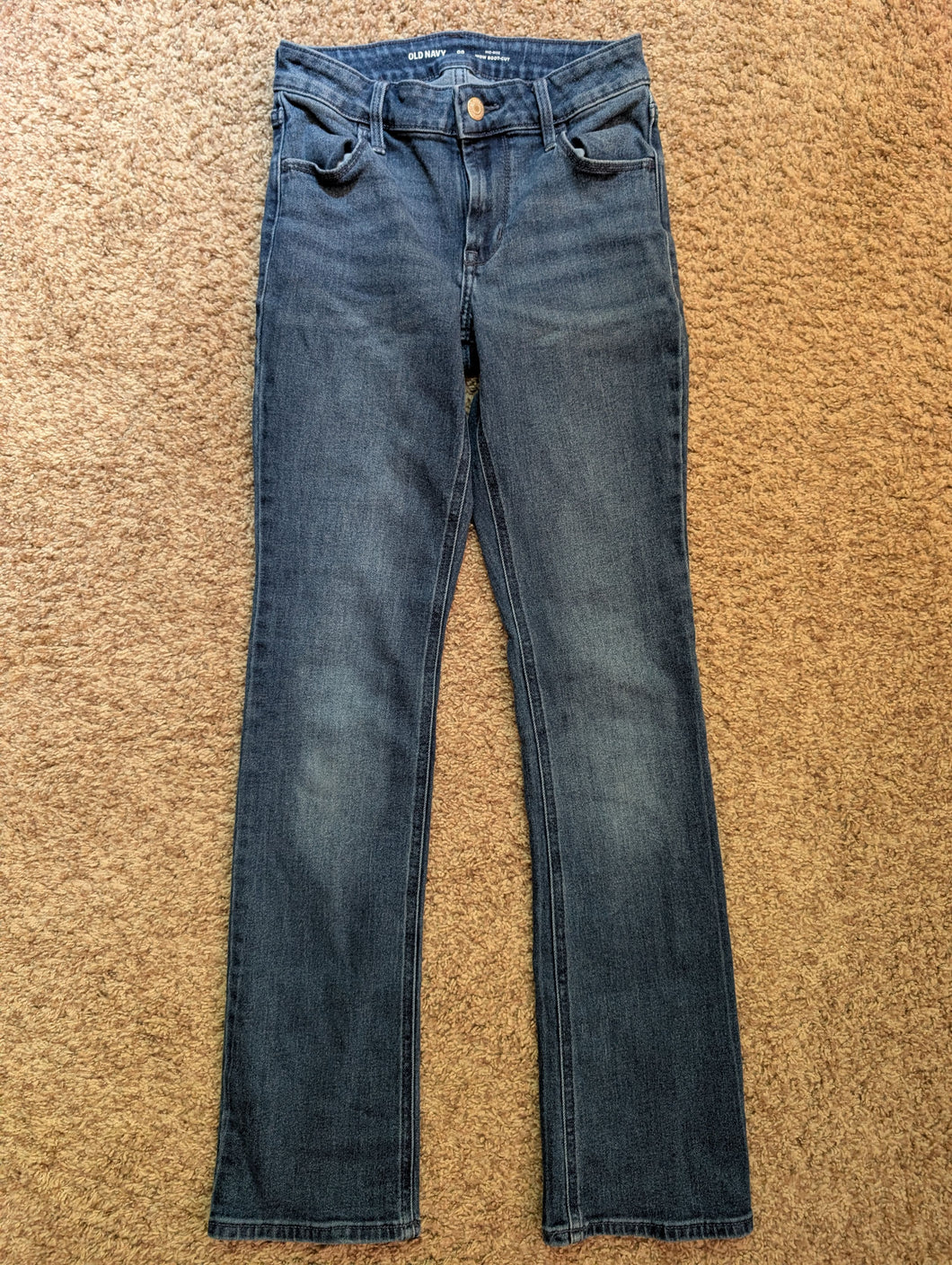 Old Navy Boot Cut Jeans Size 00 Mid-Rise - size Junior Girls XS (0-1)