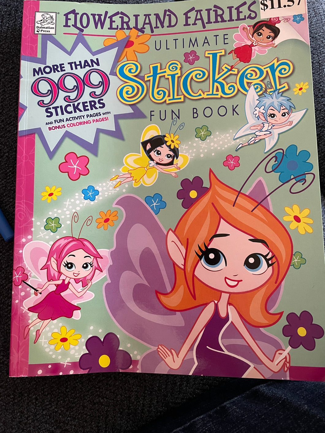 New!NeverUsed!Flowerland Fairies Sticker Fun Book