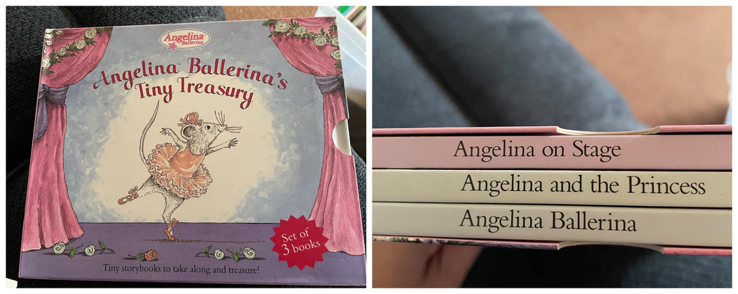 Angelina Ballerina's Tiny Treasury. 3 books