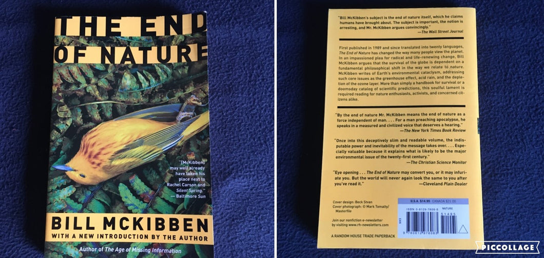 The End of Nature byBill McKibben paperback New!