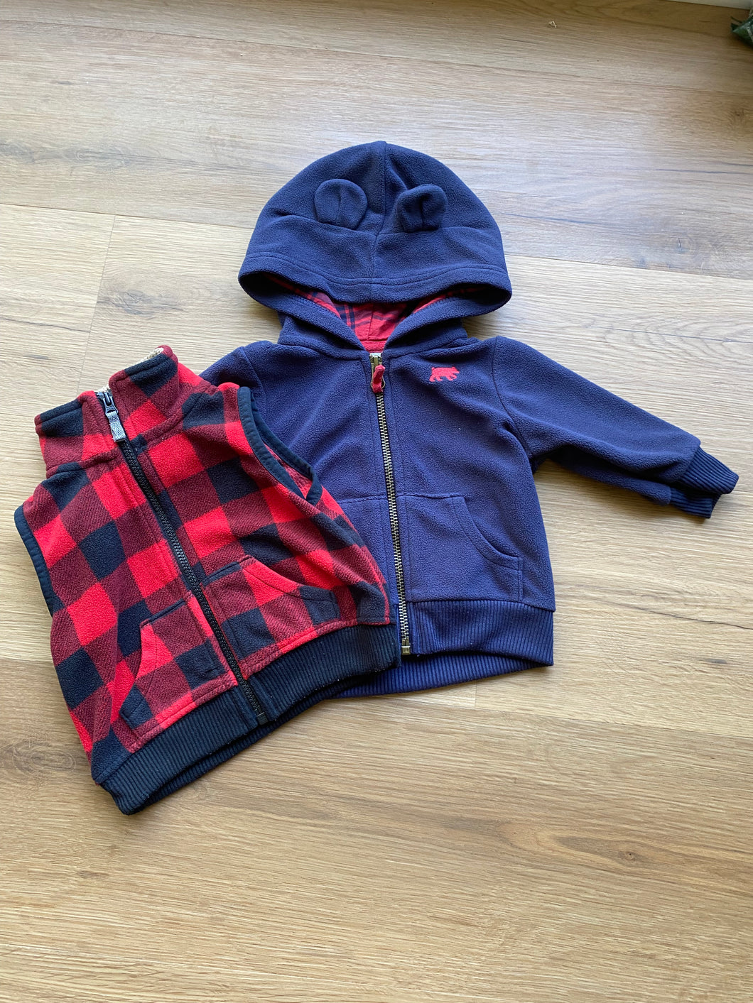 Carter's Jacket and Vest - size 3 Months