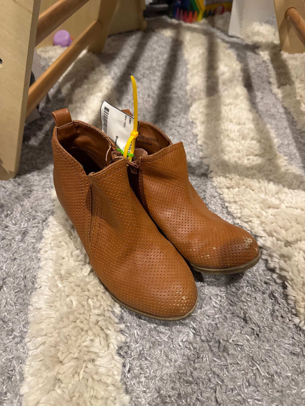 Brown Boots By Sugar - size Shoes-youth   13