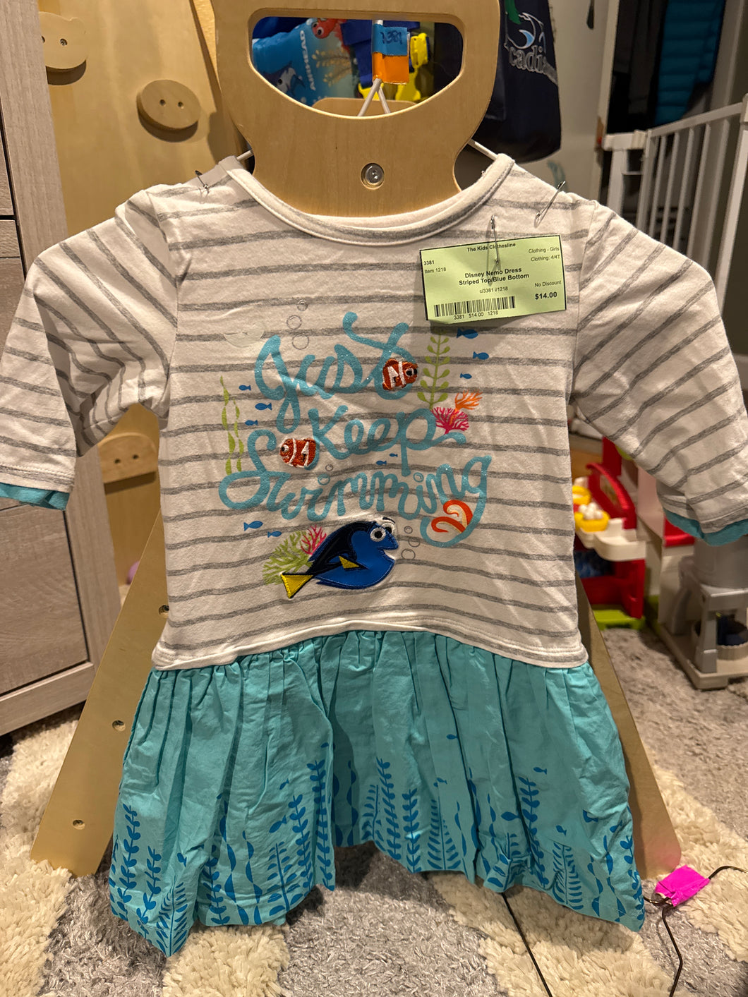 Nemo Dress - size 4T/4