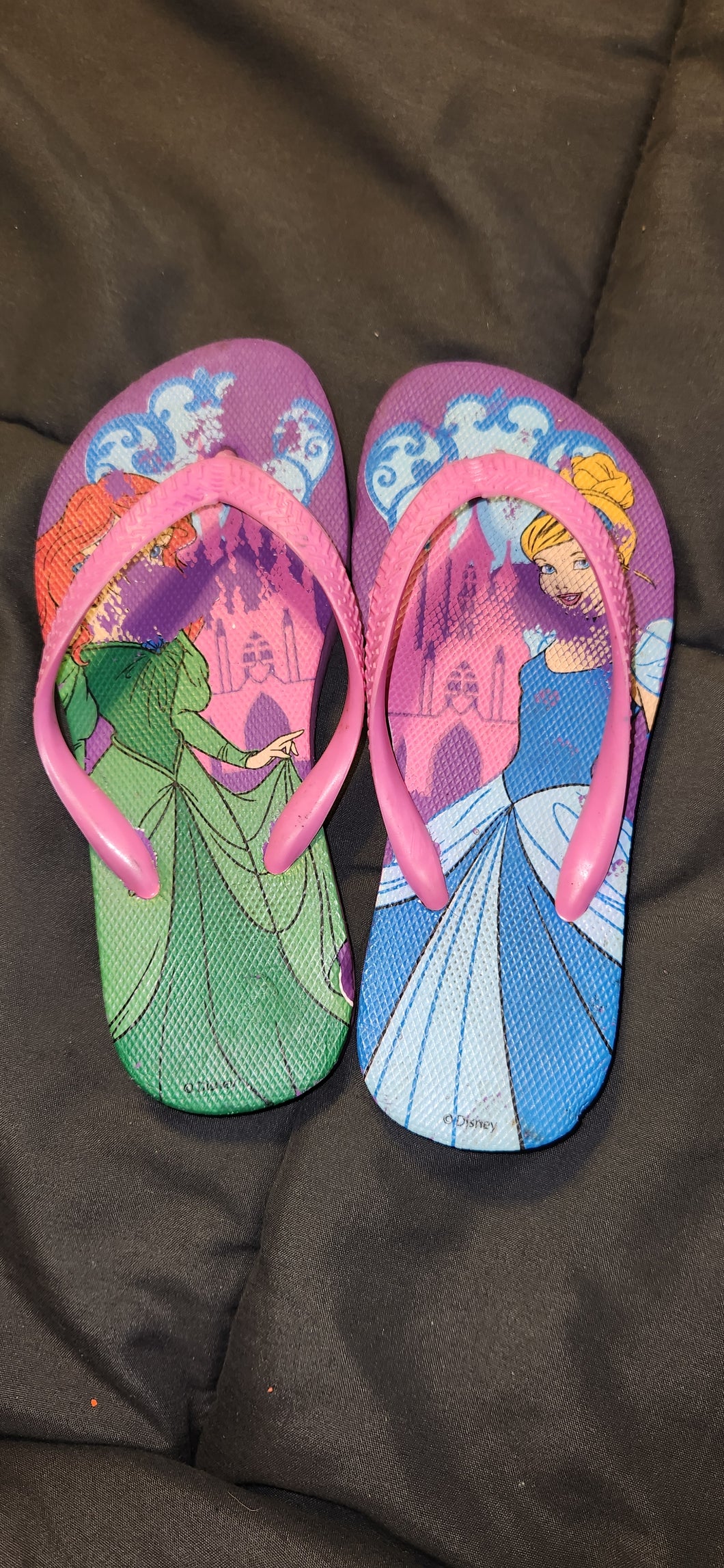 Disney flip flops - size Shoes-toddler 7