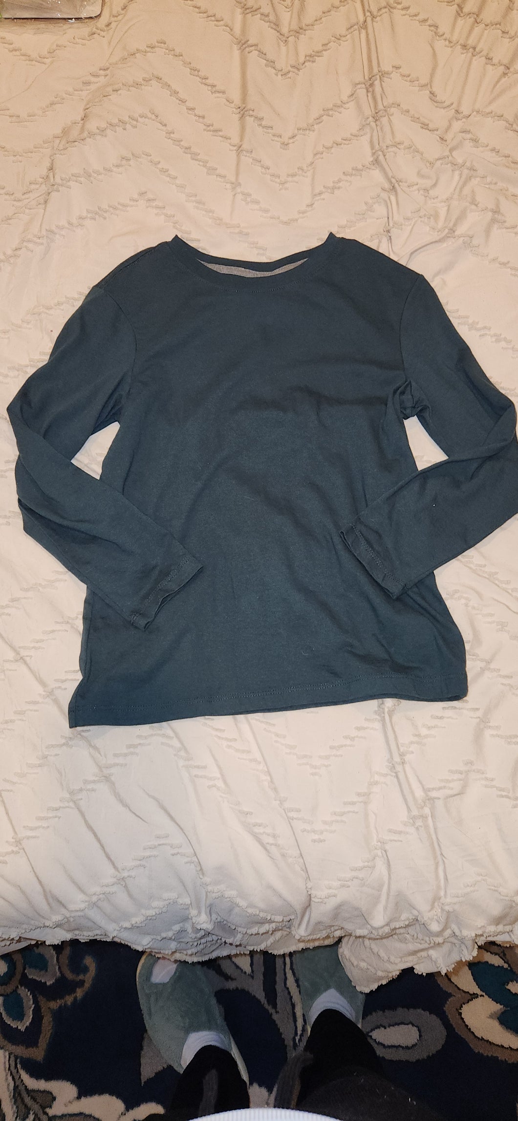 Old Navy Green long sleeved shirt - size Kids 10