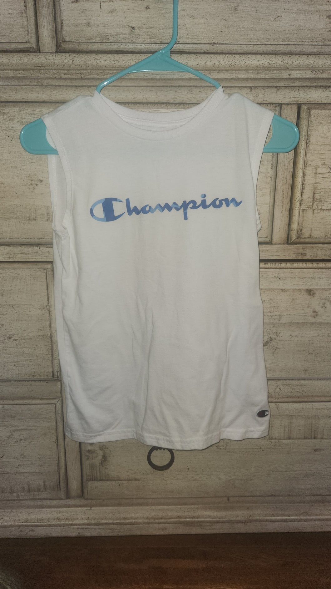 Champion White tank top - size Kids 10