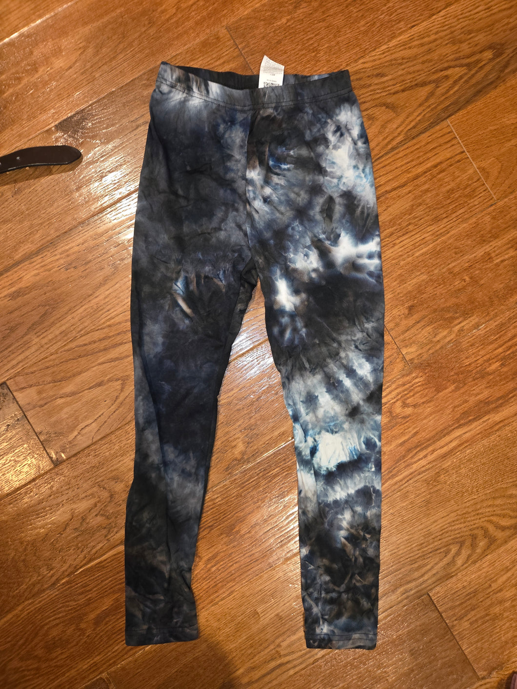 Shein Black tiedye leggings - size Kids 9