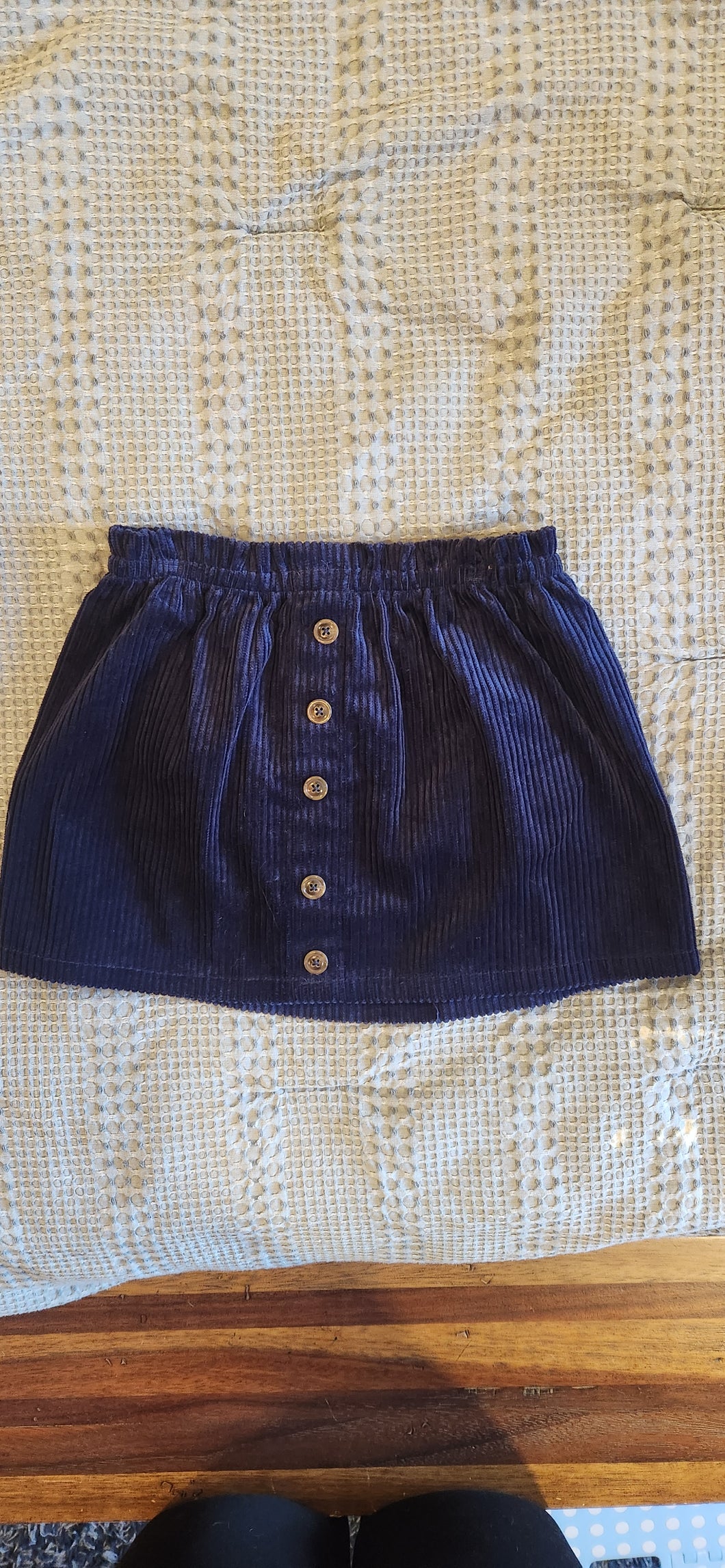 Isaac Mizrahi Blue corduroy skirt - size Kids 6