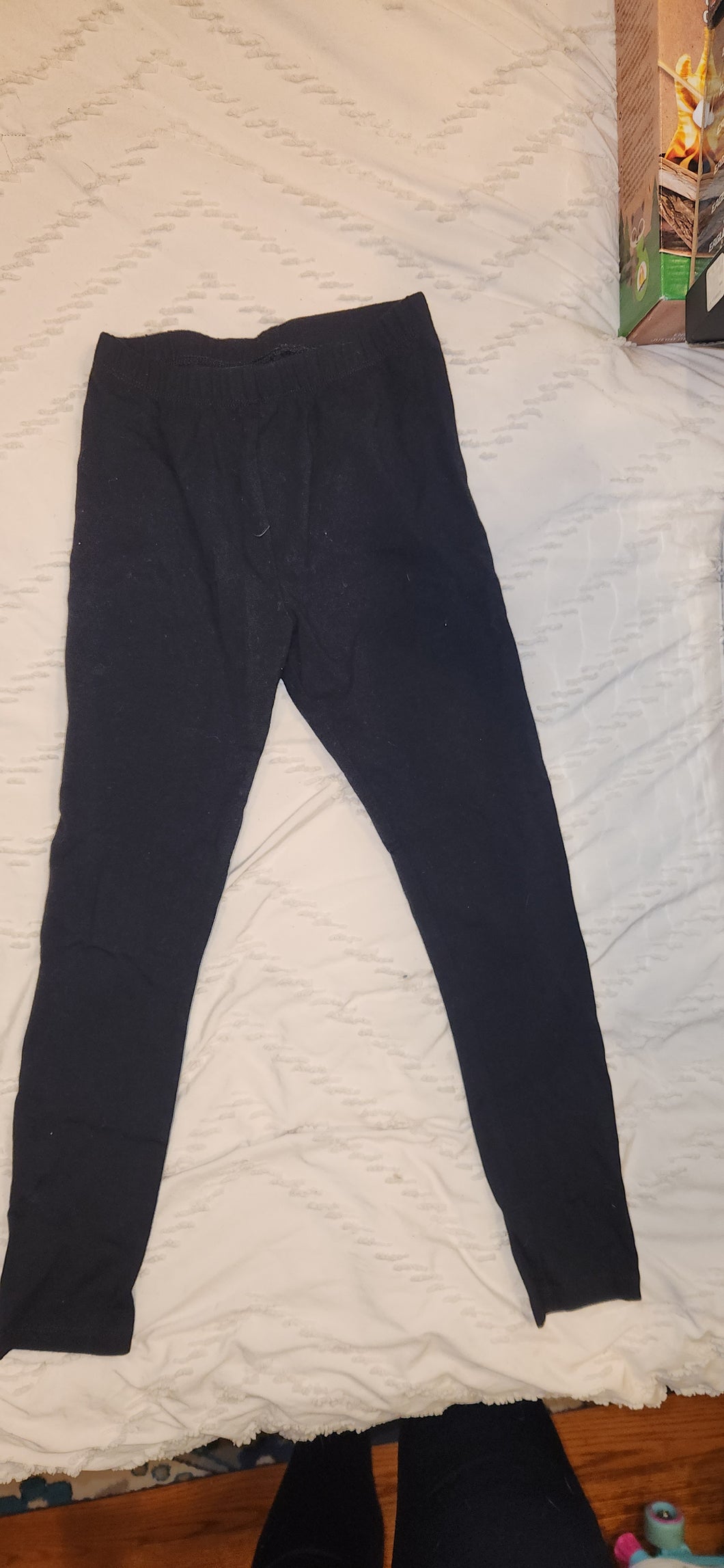 Cat + Jack Black leggings - size 0-3 Months