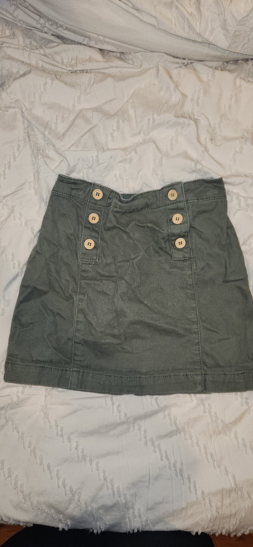 Copper Key Green khaki shirt - size Kids 6