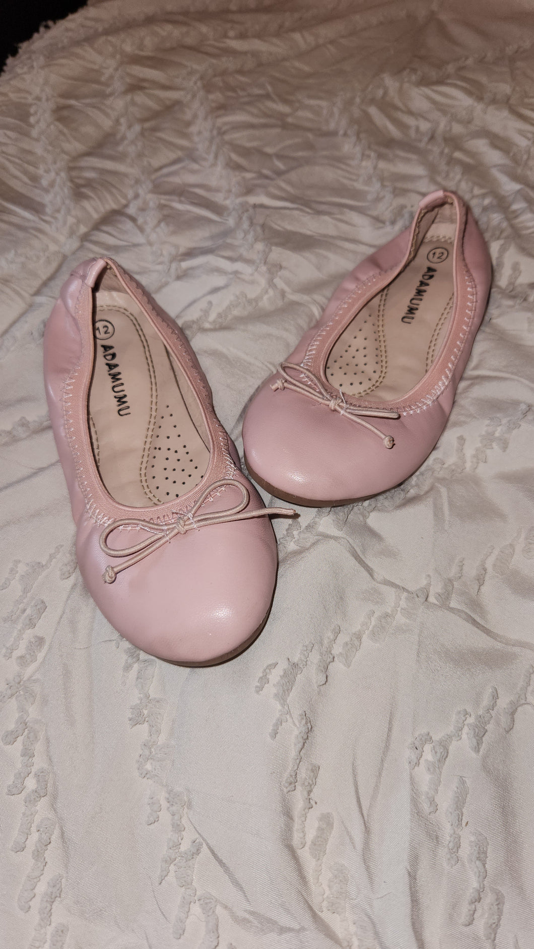 Adamumu Pink flats - size Shoes-youth   12