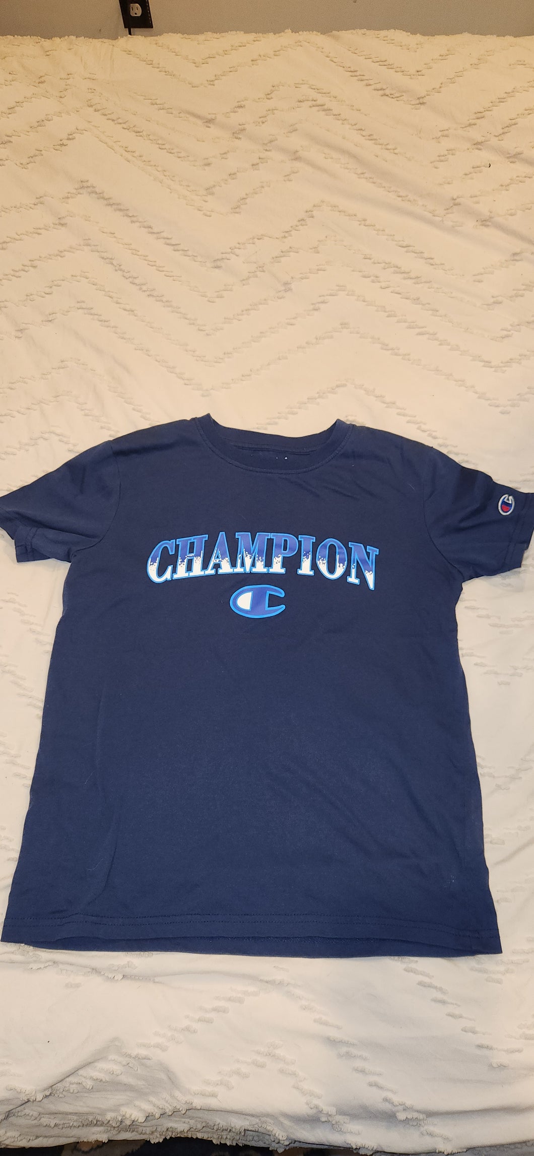 Champion Navy blue shirt - size Kids 10
