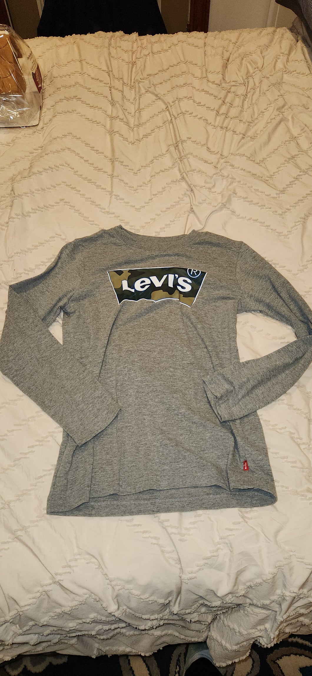 Levis Grey shirt - size Kids 10